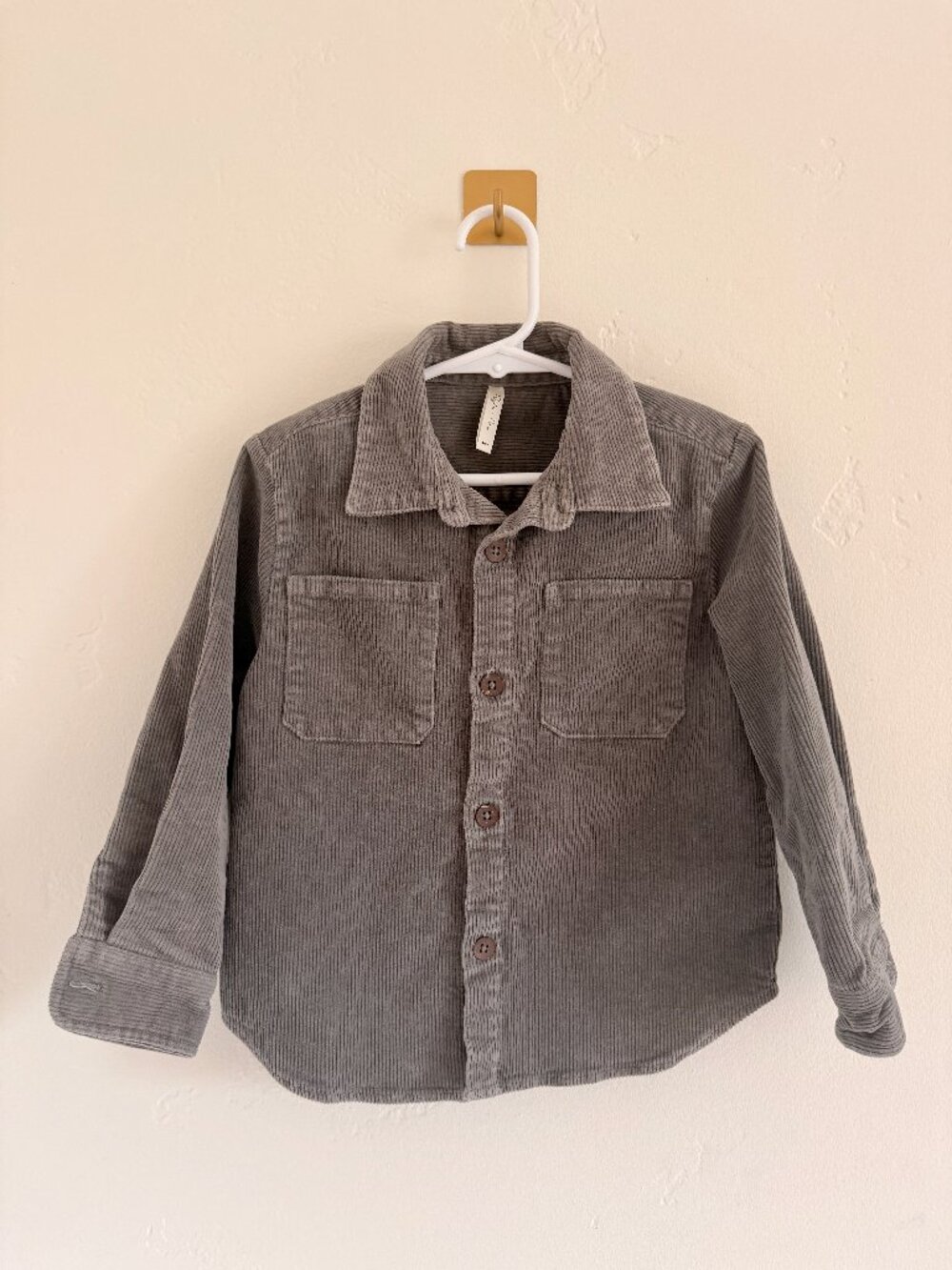 Rylee and Cru Corduroy Shirt 4-5Y